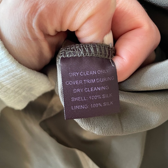 Hale Bob 👗 Silk Caped Arm Dress - Picture 8 of 9